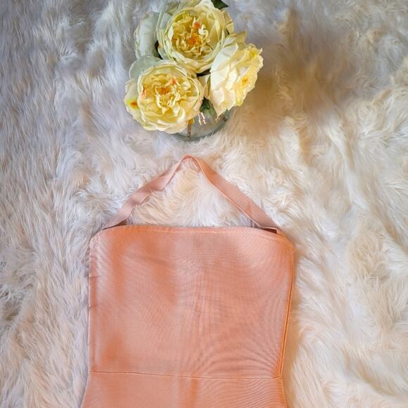 NEW Meilun Halter Fishtail Bandage Party Dress, Small, Mermaid Prom Wedding Pink - Picture 10 of 13